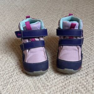 See Kai Run Kids Snow and Winter Boots in Purple and Pink
